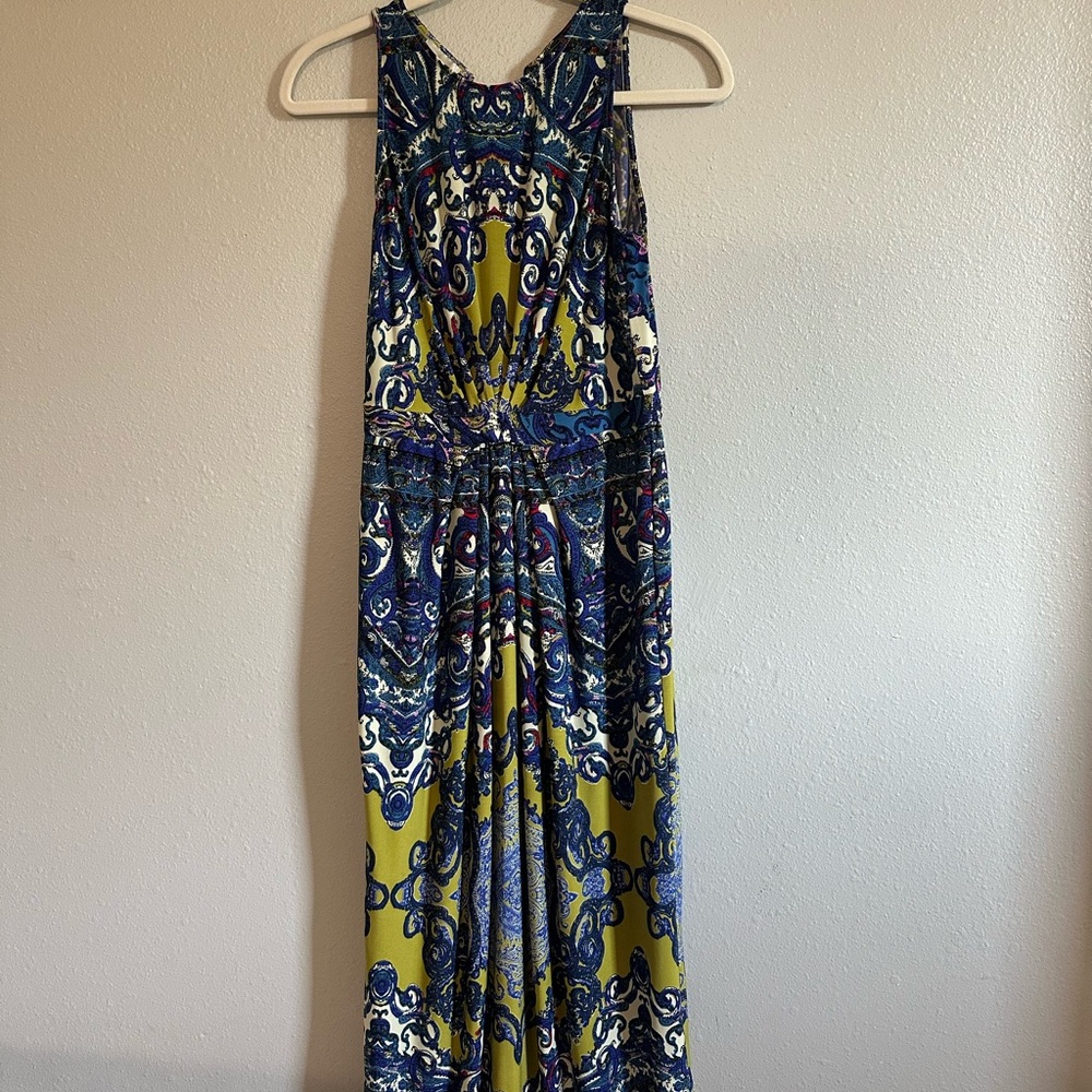 Donna Morgan Multicolor Paisley Dress